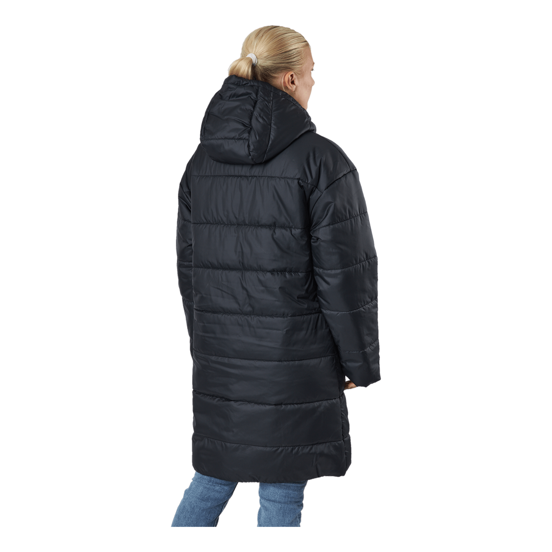 W Nsw Syn Tf Rpl Hd Parka Black/black/white