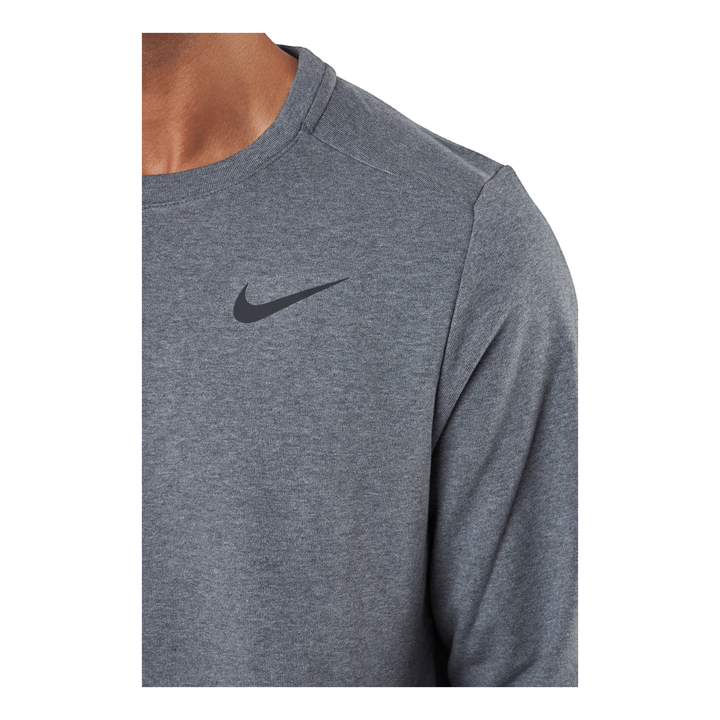 Nike Dri-fit Men's Training Cr Charcoal Heathr/black