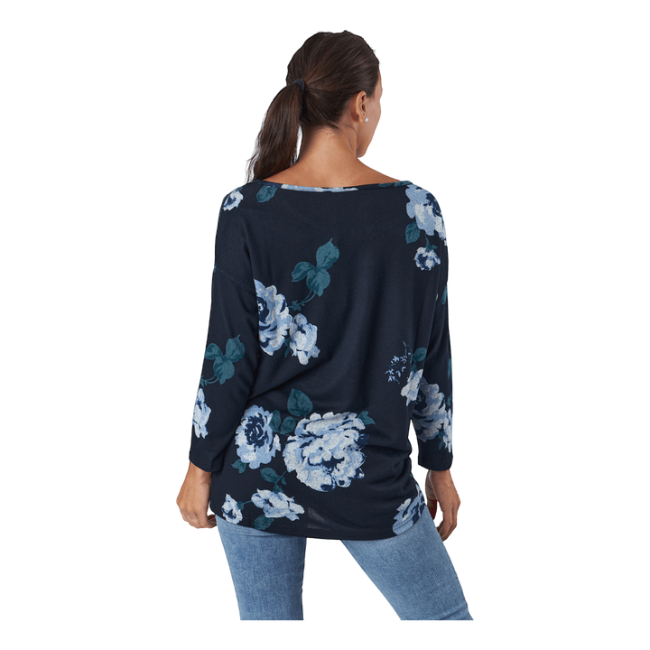 Onlelcos 4/5 Aop Top Jrs Noos Black