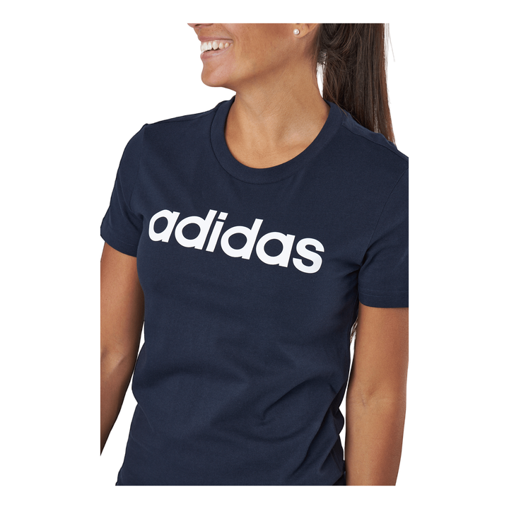 Essentials Slim Logo T-Shirt Legend Ink / White