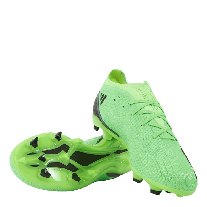 X SPEEDPORTAL.2 Football boots Firm Ground Solar Green / Core Black / Solar Yellow