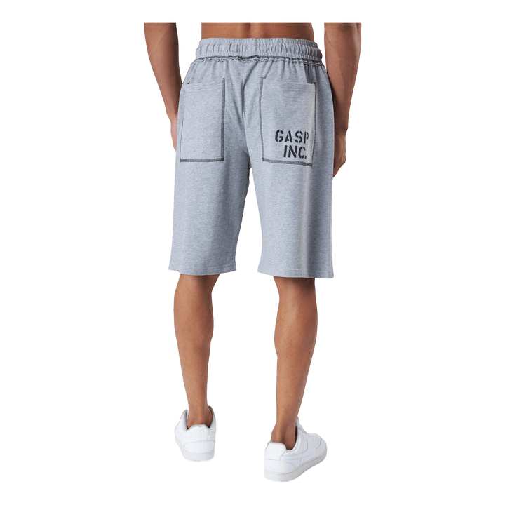 Division Sweatshorts Light Grey Melange