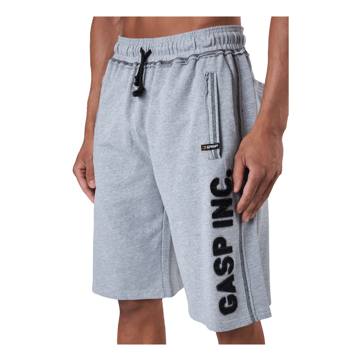 Division Sweatshorts Light Grey Melange