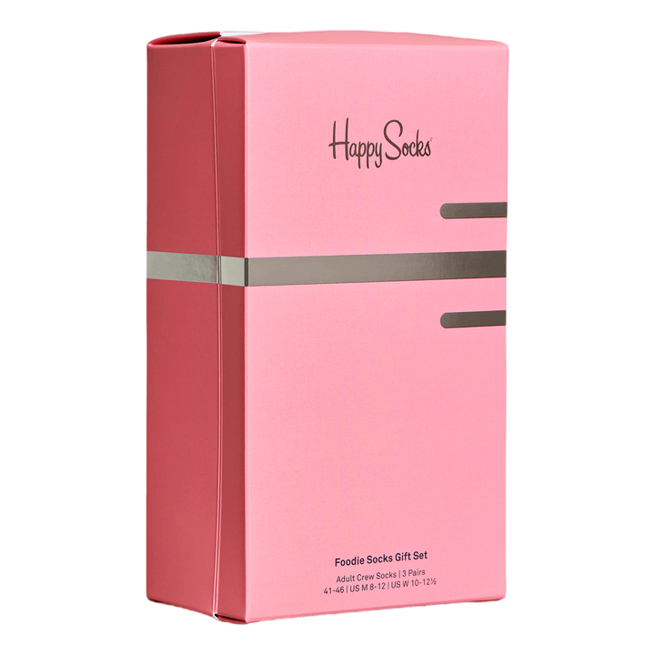 3-pack Foodie Socks Gift Set Multi