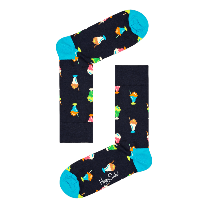 4-pack Navy Socks Gift Set Burgundy