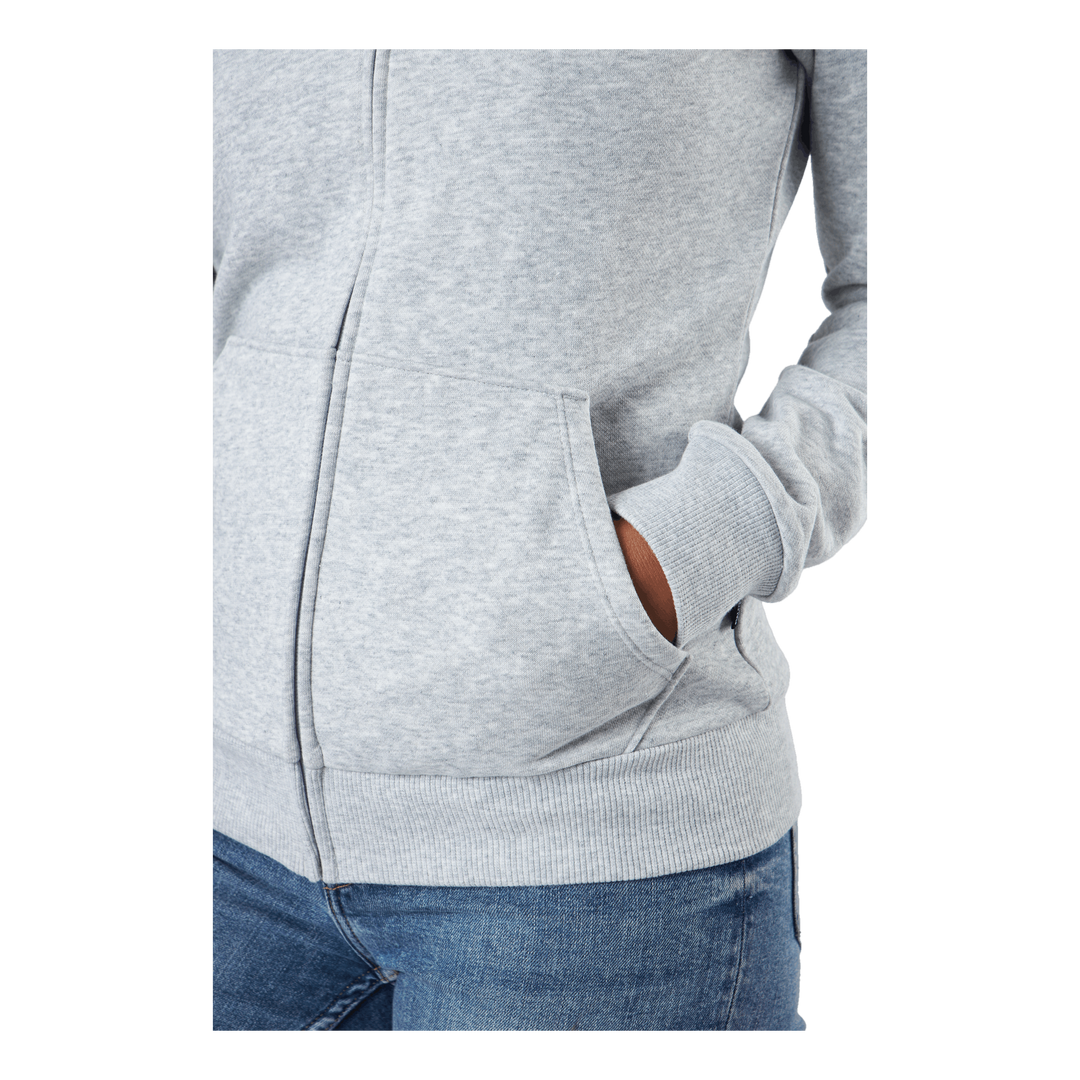 Ess Small Logo Full-zip Hoodie Puma Black Cat