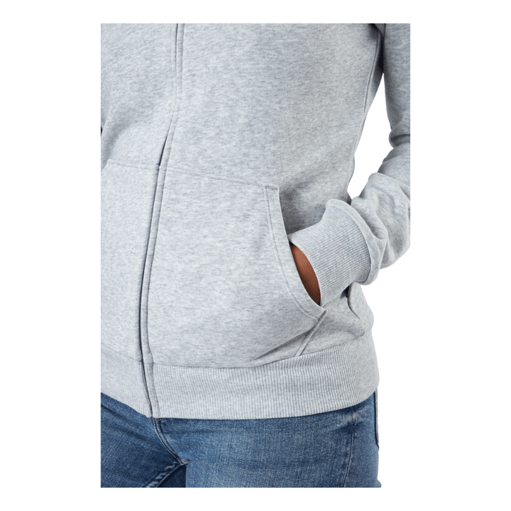 Ess Small Logo Full-zip Hoodie Puma Black Cat