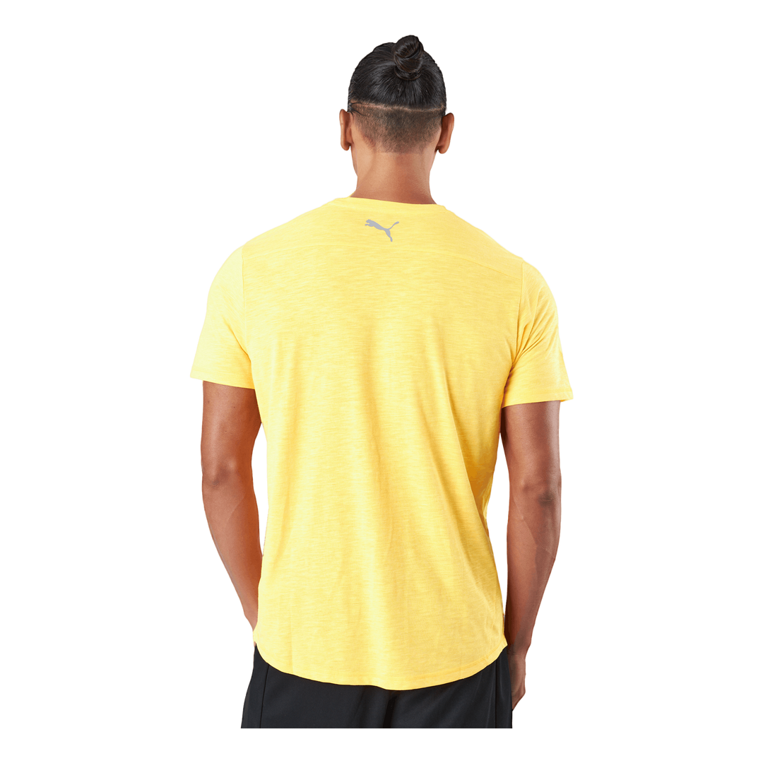 Run Logo Ss Tee M Sun Stream