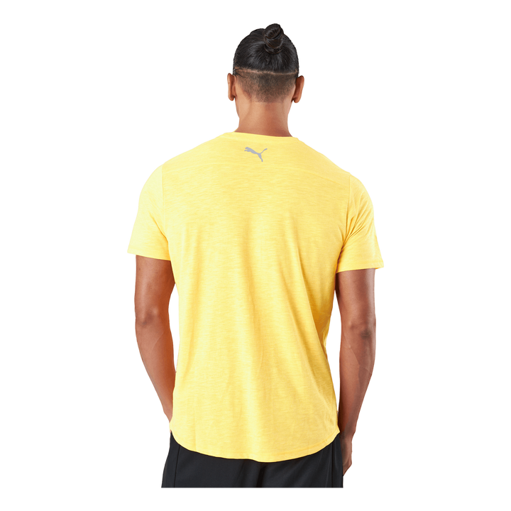 Run Logo Ss Tee M Sun Stream