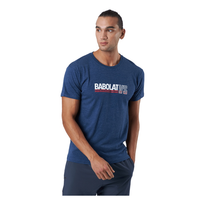 T-shirt Exercise Vintage Blue