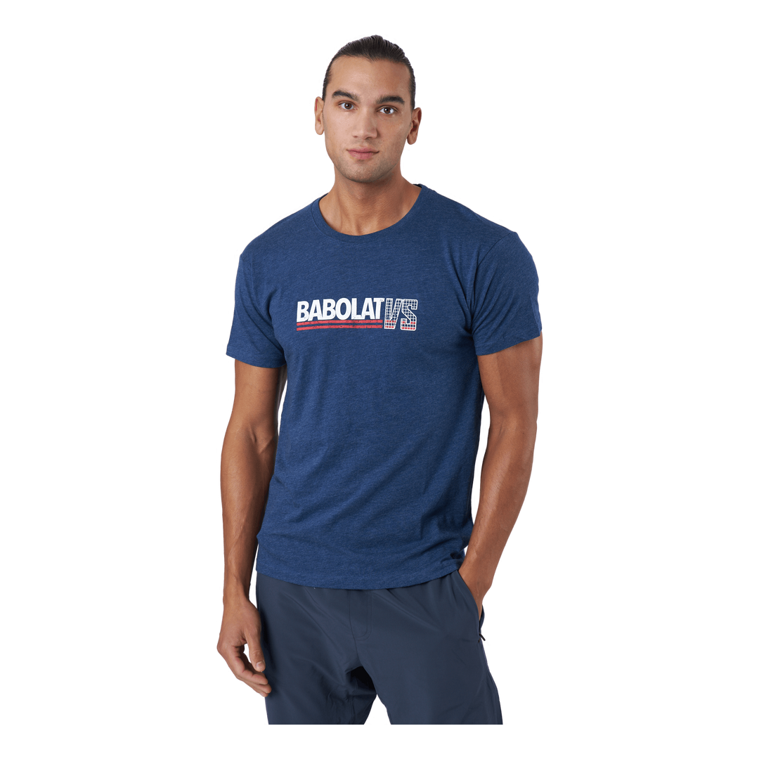 T-shirt Exercise Vintage Blue