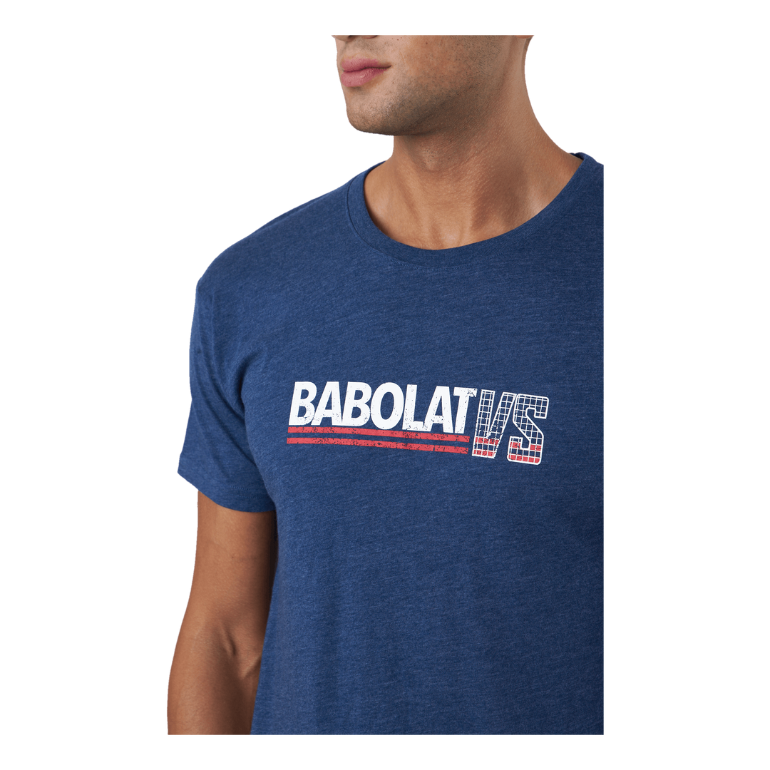 T-shirt Exercise Vintage Blue