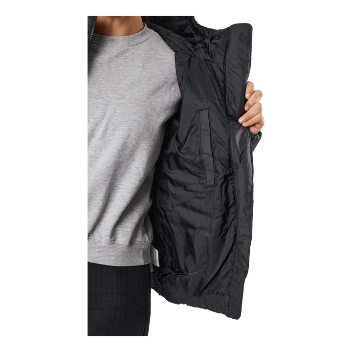 W Nsw Sf Dwn Wr Hd Jkt Black/black/white