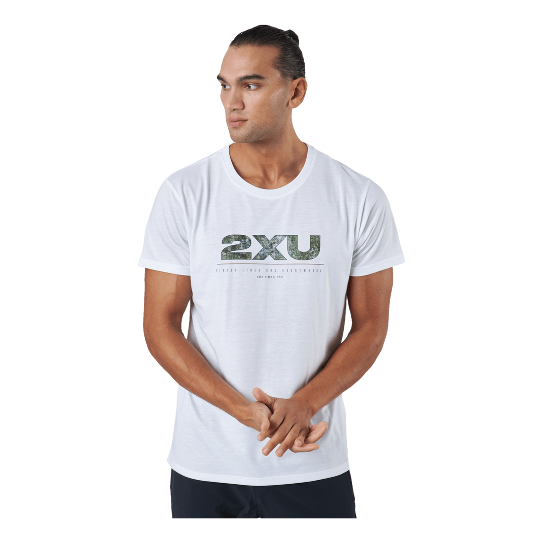 Contender Tee White/trailscape