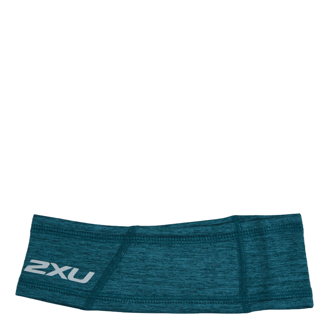 Ignition Headband Deep Jade/silver Reflective