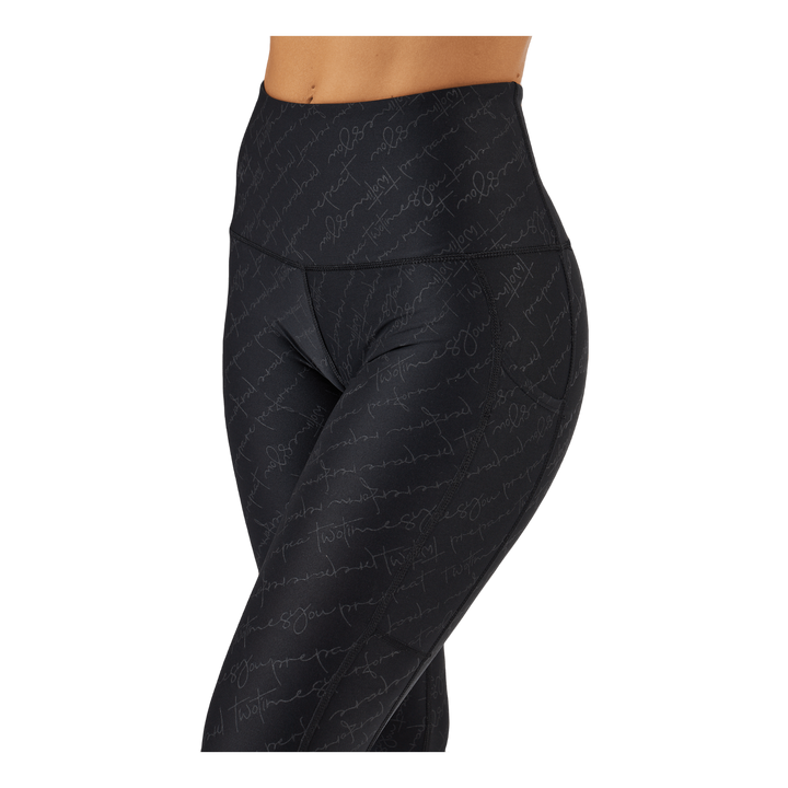 Aero Reflect Hi-rise Comptigh Tty Script/black Reflective