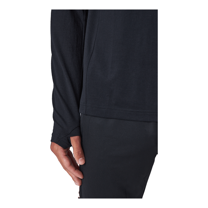 Ignition Base Layer L/s Black/silver Reflective