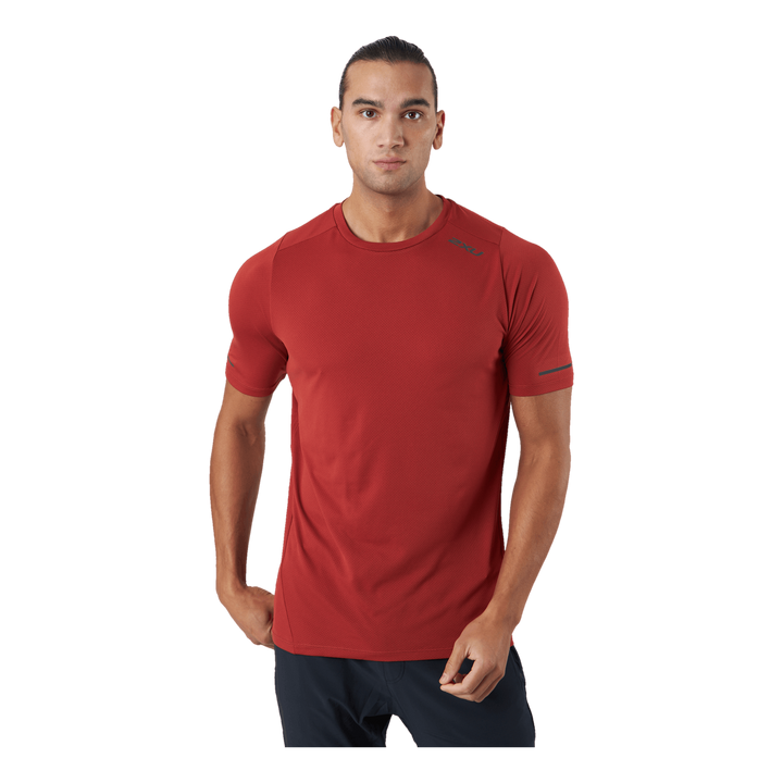 Light Speed Tee Chilli Oil/black Reflective