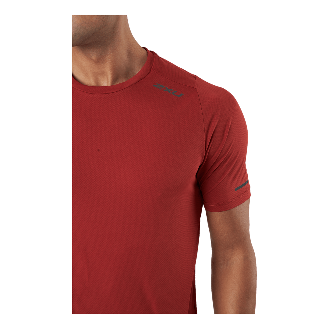 Light Speed Tee Chilli Oil/black Reflective