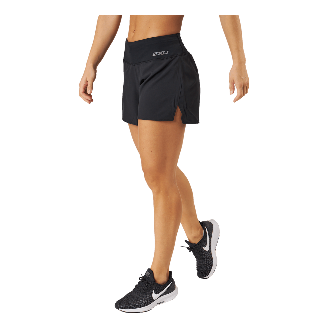 Aero 5 Inch Shorts Black/silver Reflective