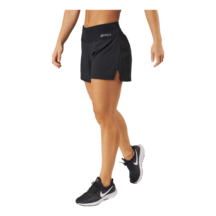 Aero 5 Inch Shorts Black/silver Reflective