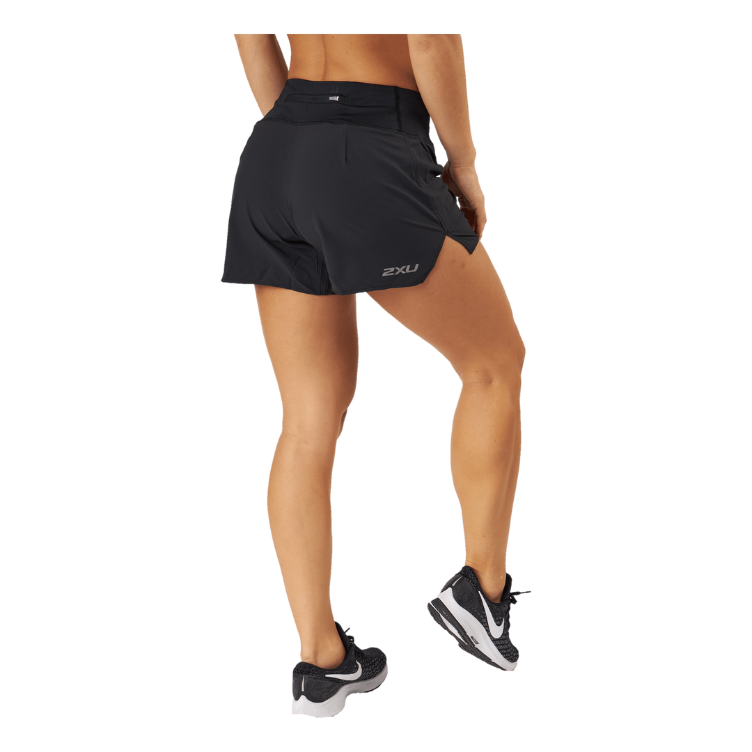 Aero 5 Inch Shorts Black/silver Reflective