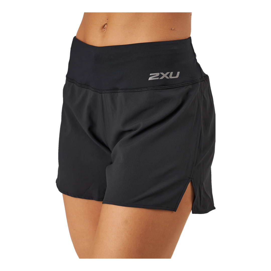 Aero 5 Inch Shorts Black/silver Reflective