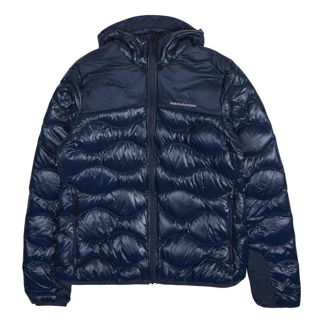 W Helium Glacier Hood Jacket blue