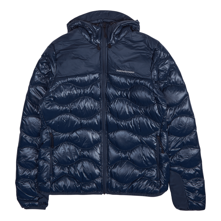 W Helium Glacier Hood Jacket blue