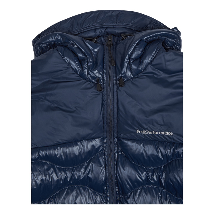 W Helium Glacier Hood Jacket blue