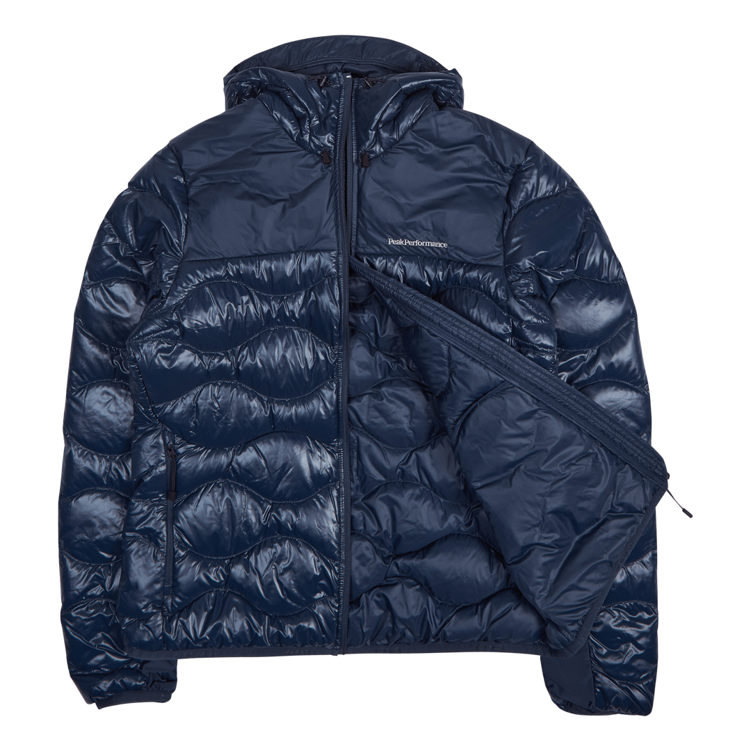 W Helium Glacier Hood Jacket blue