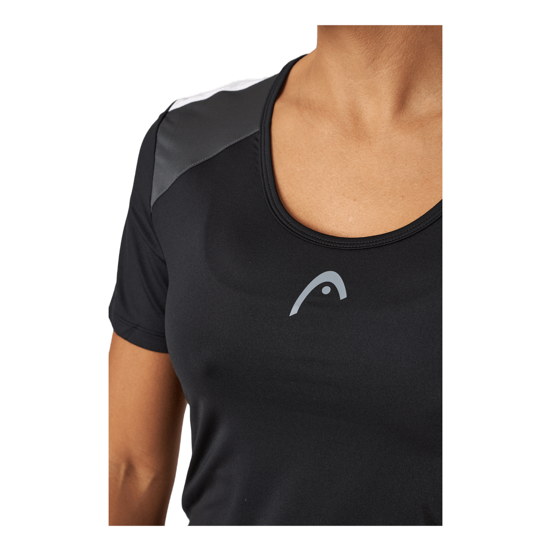 Club 22 Tech T-shirt Women Black
