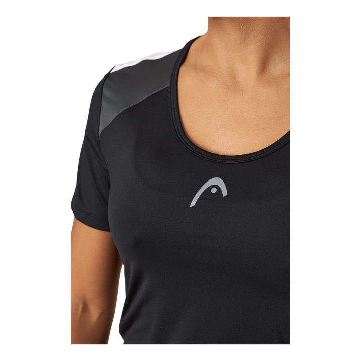 Club 22 Tech T-shirt Women Black