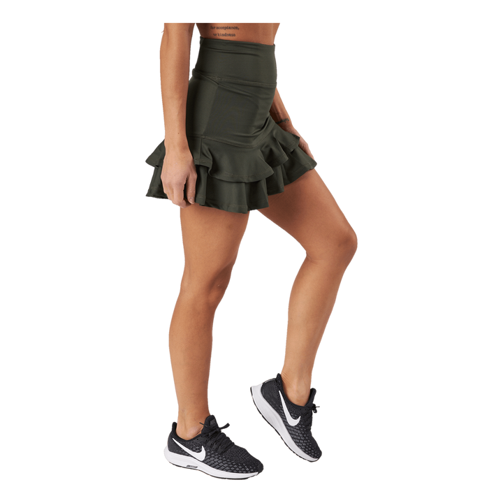 Frida Frill Skirt Army
