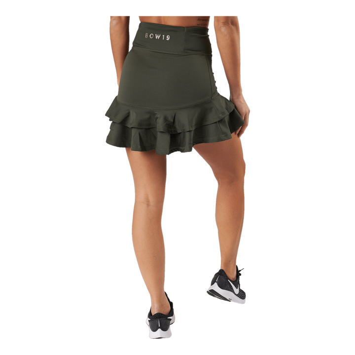 Frida Frill Skirt Army