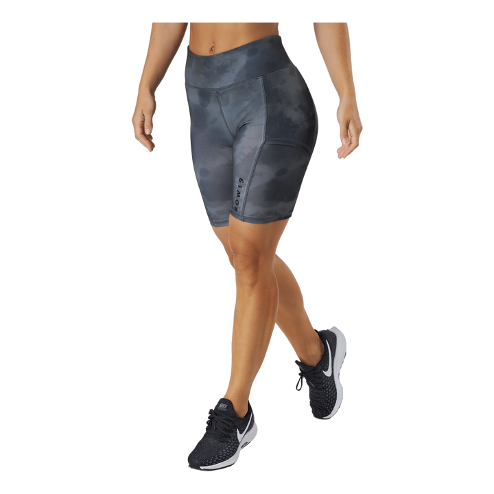 Bonnie Cycle Shorts Cinder Tie Dye
