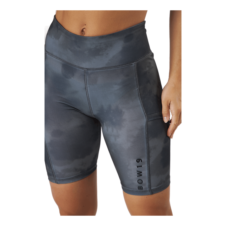 Bonnie Cycle Shorts Cinder Tie Dye