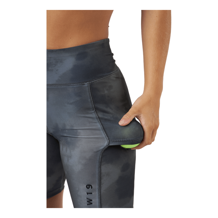 Bonnie Cycle Shorts Cinder Tie Dye