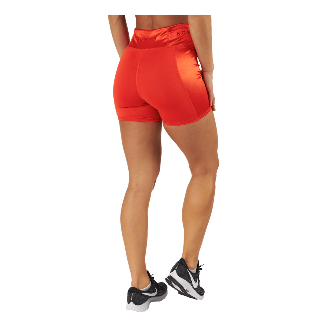 Zoe Hotpants Red Metallic