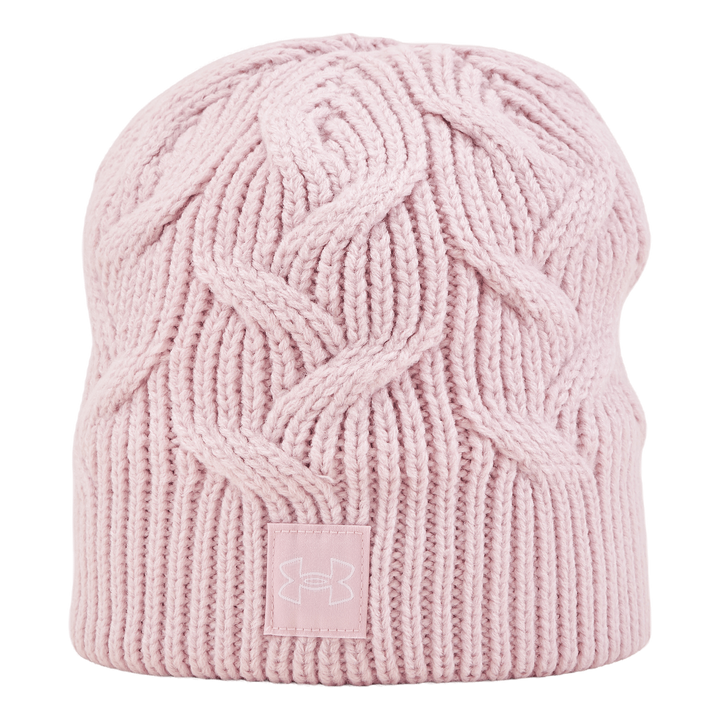 Ua Halftime Cable Knit Prime Pink