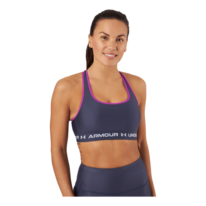 Ua Crossback Mid Bra Tempered Steel
