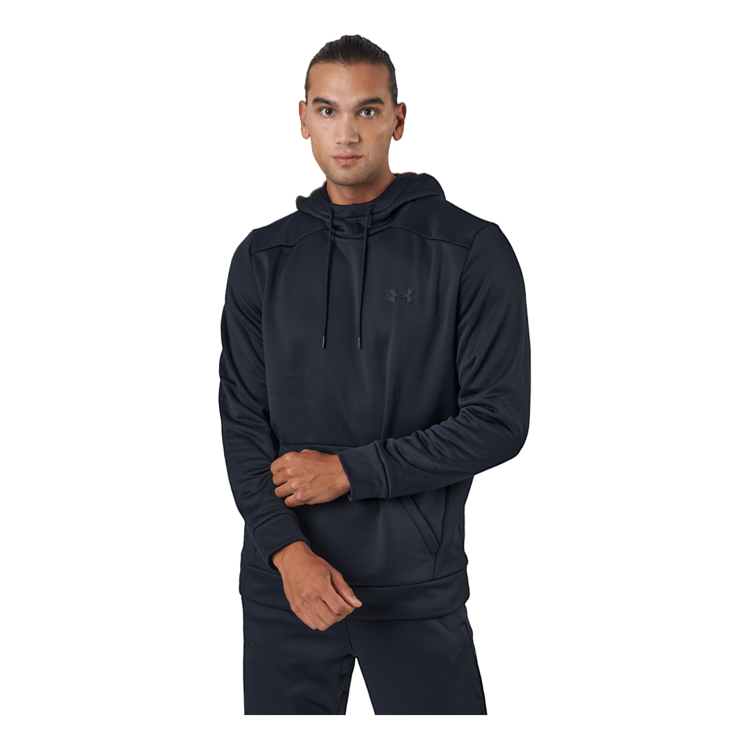 Ua Armour Fleece Hoodie Black