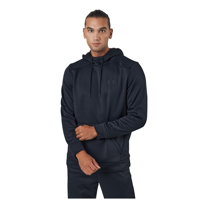 Ua Armour Fleece Hoodie Black