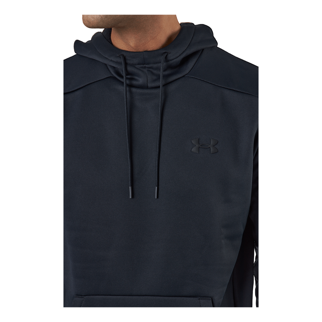 Ua Armour Fleece Hoodie Black