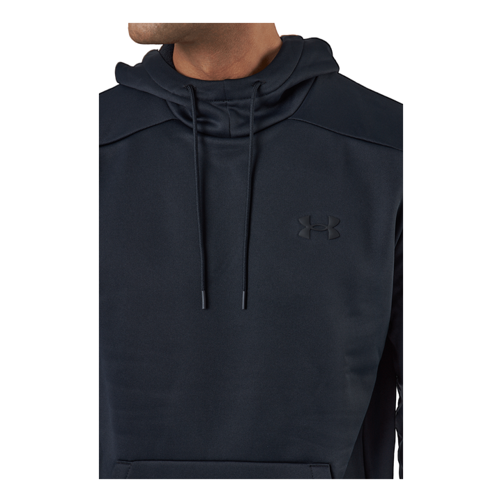 Ua Armour Fleece Hoodie Black