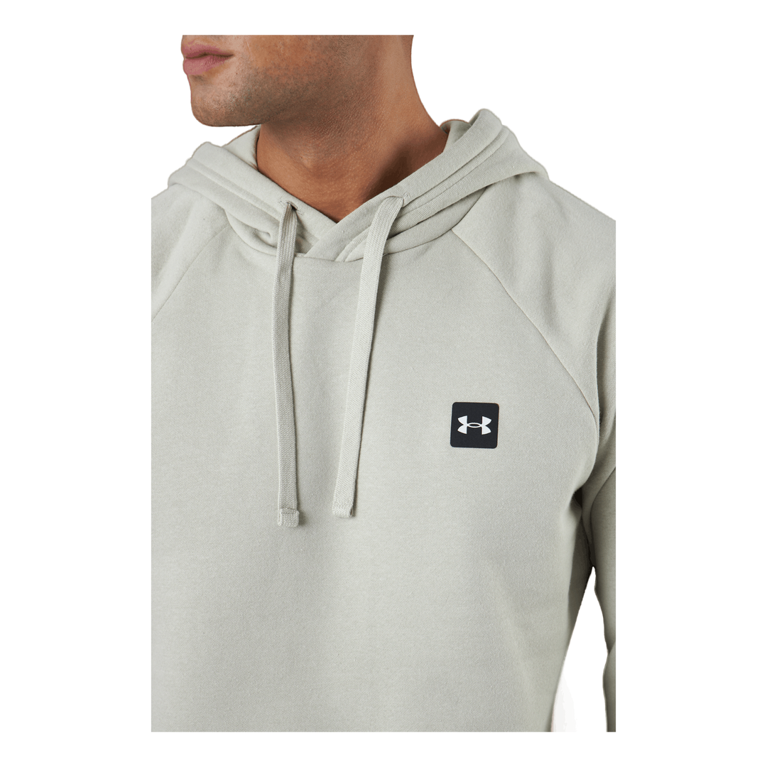 Ua Rival Fleece Hoodie Khaki Base