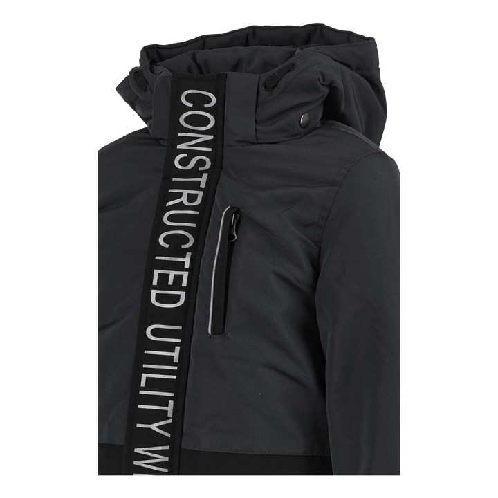 Nkmmander Parka Jacket Black