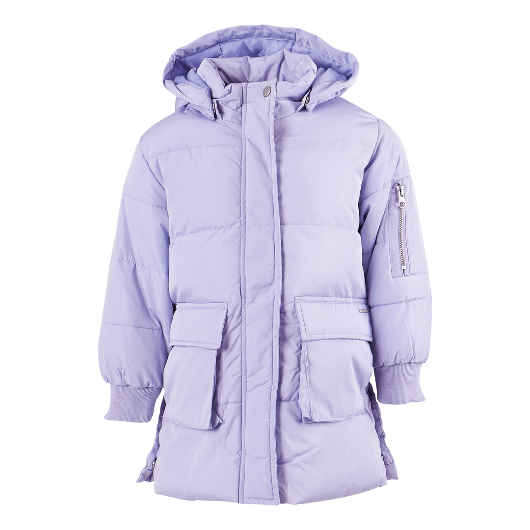 Nmfmuso Long Puffer Jacket Cam Lavender