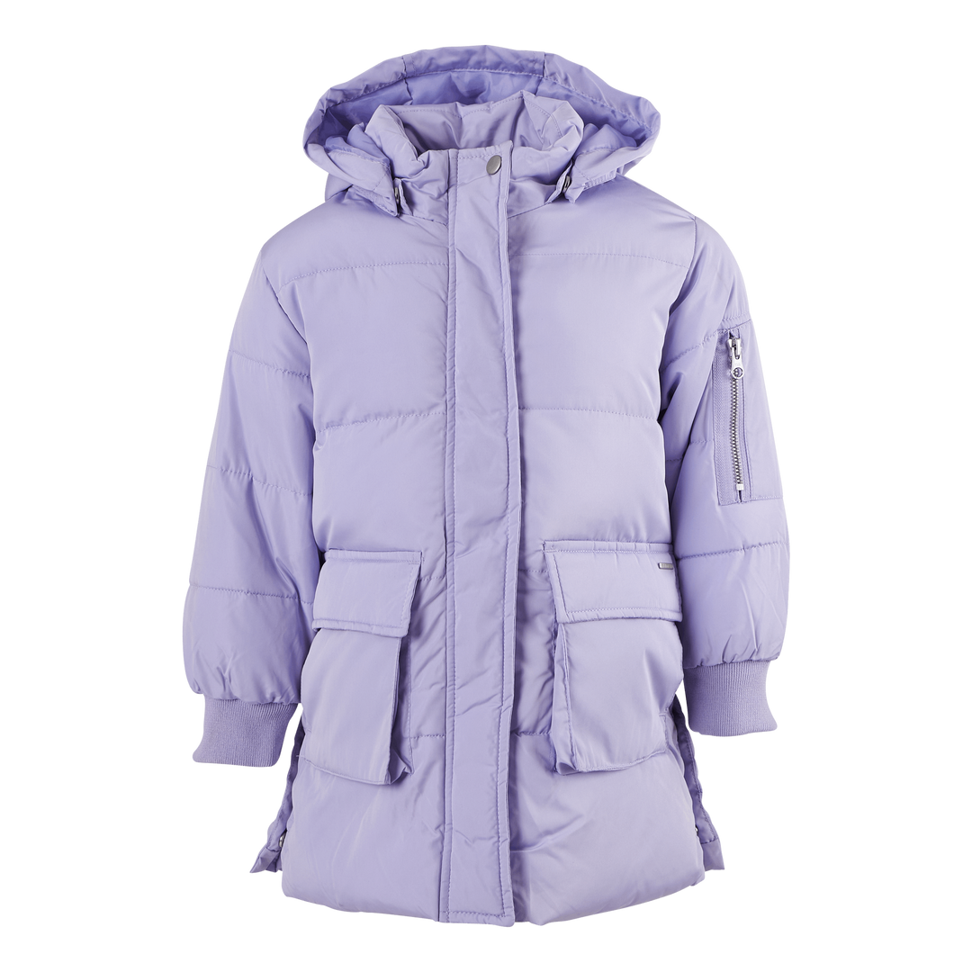Nmfmuso Long Puffer Jacket Cam Lavender