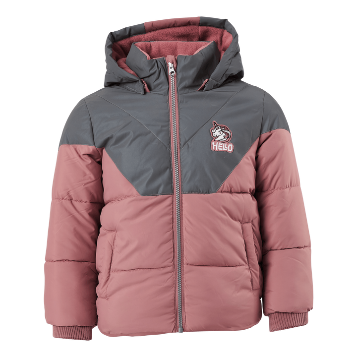 Nmfmaren Reflective Puffer Jac Nostalgia Rose